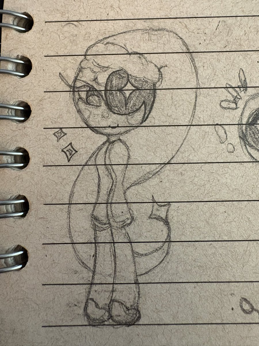 8BitTAMARI's tweet image. “New Vee (ignore pebble)” why’d he get cut out 💔💔 #dandysworld #maincharacters #art #redesigns