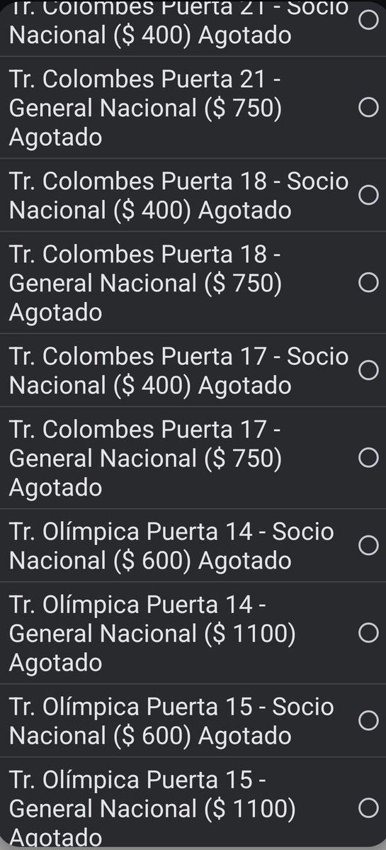 🎟 ENTRADAS PARA EL CLÁSICO 

🔴⚪️🔵 La hinchada de Nacional agotó las entradas hace 24 horas.

🟡⚫️ Aún quedan entradas para parciales de Peñarol en 2 tribunas. 

🏟 Si logran agotarlas, se jugará a estadio lleno.