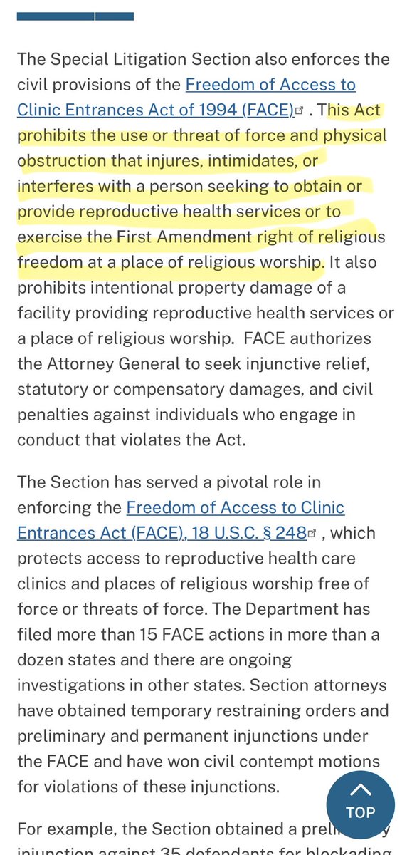 PatrickCrowder9's tweet image. Clearly violated the FACE Act. The pastor had asked them all to leave on video. Don’s own video implicates him. 

The law states that you cannot “Intimidate or interfere” with a church service. Don deprived the parishioners of their first amendment right.