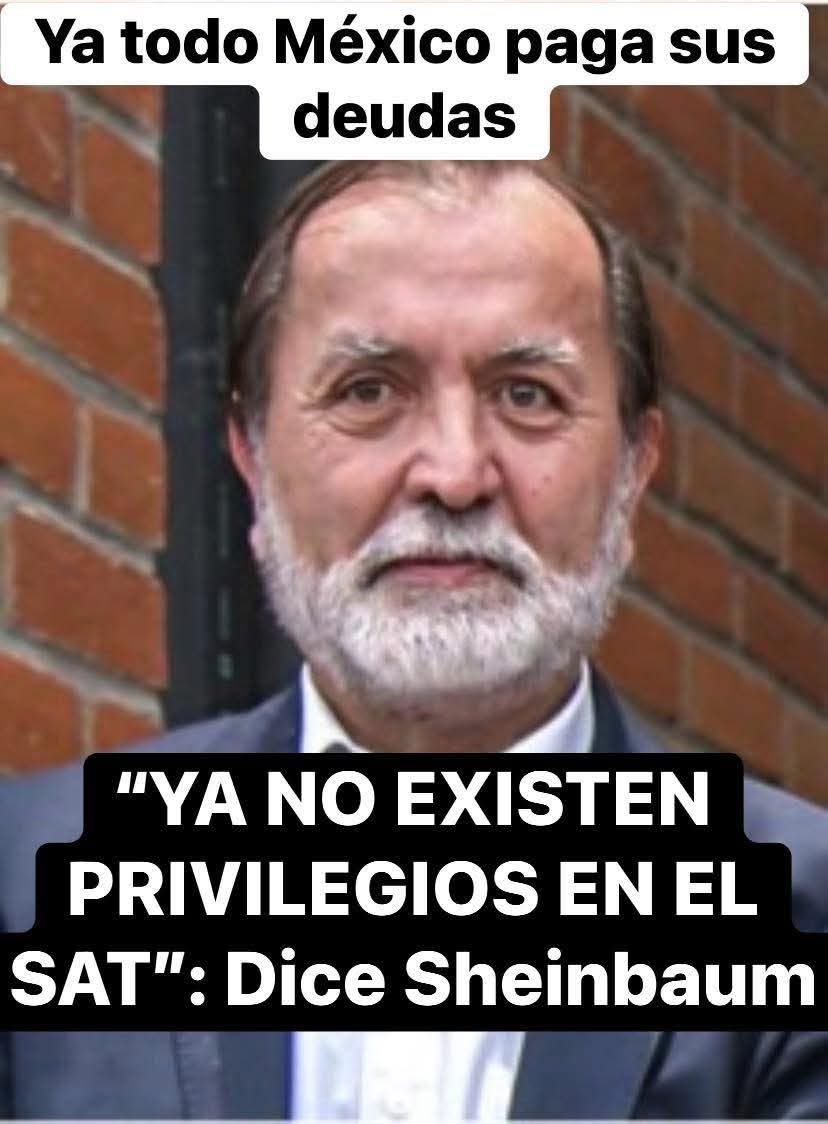 Y. Este ¿ por qué no lo menciona en la mañanera ? No lo arrobo porque como Noroña me bloqueó 🤣