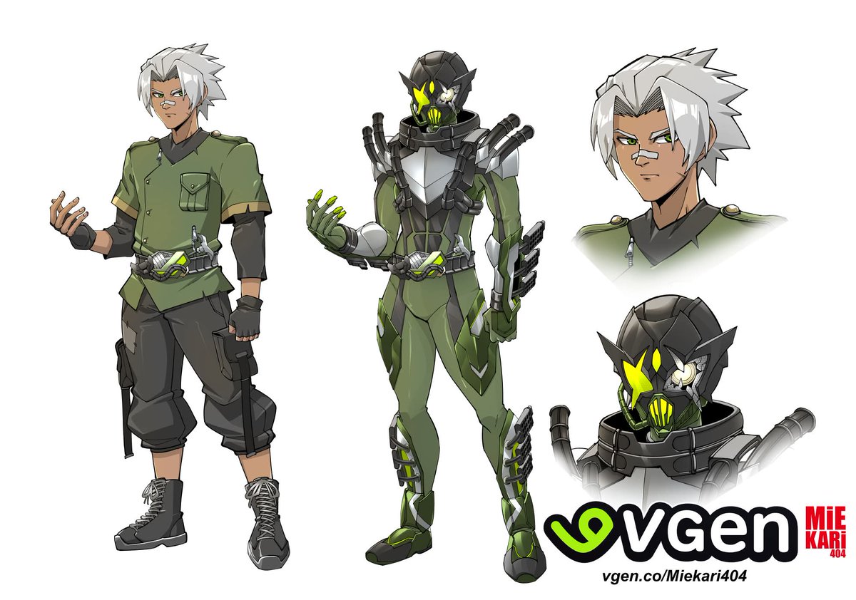 Comms

I'm still available to do character design sheet like this or just regular illustration, you can go to my vgen or just straight up dm me :)

#tokusatsu #kamenrider