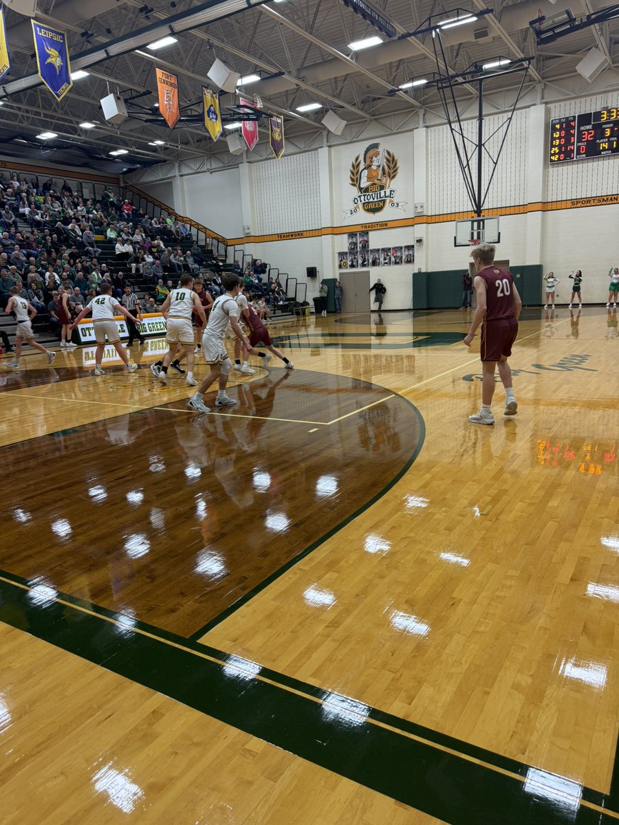 Made it to L.W. Heckman Gymnasium as the Ottoville Big Green (3-14) welcome their Putnam County foes, the Kalida Wildcats (5-9), for a Putnam County League (PCL) battle.

Tip-off at approximately 7:30 p.m..