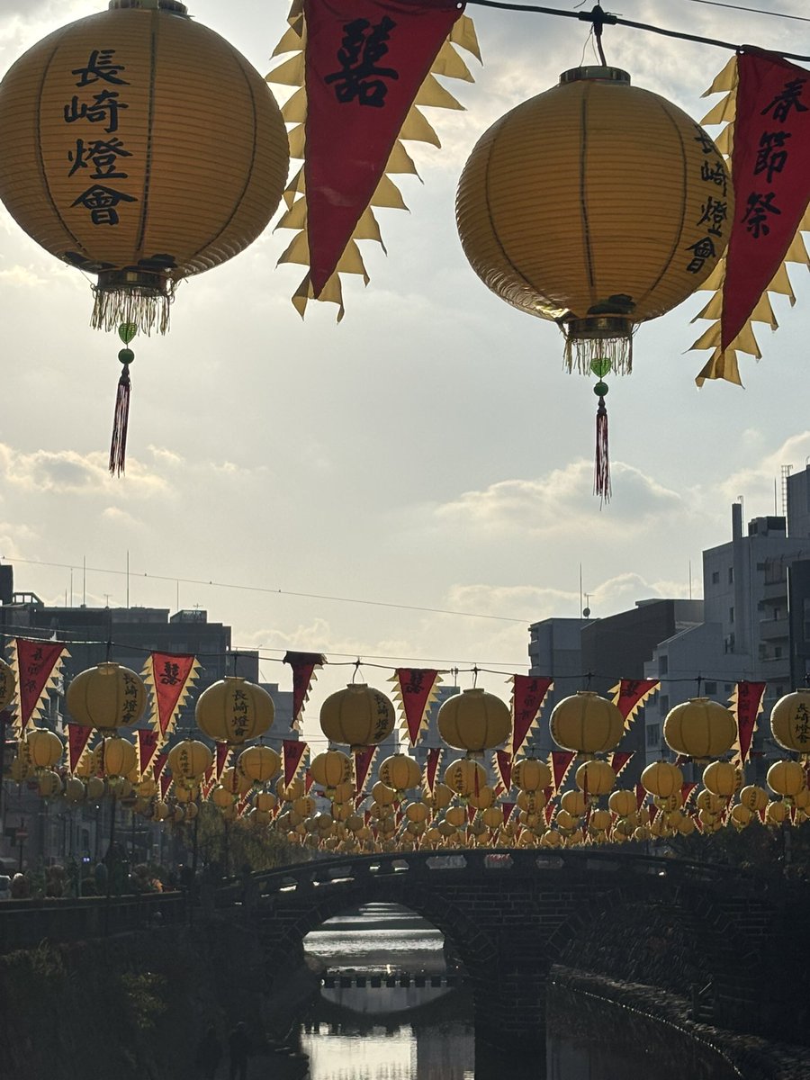 長崎ランタンフェスもうすぐです。2月6日から。
