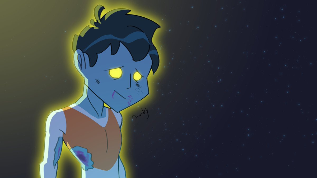 Evren The Savior. An alien boy who is constantly fighting to protect all life. Want to make a comic about him soon, if I can manage to do so.