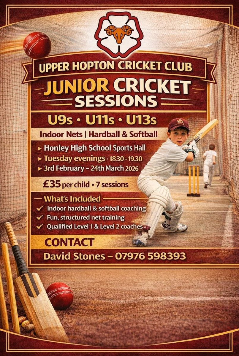 Upper Hopton CC tweet media