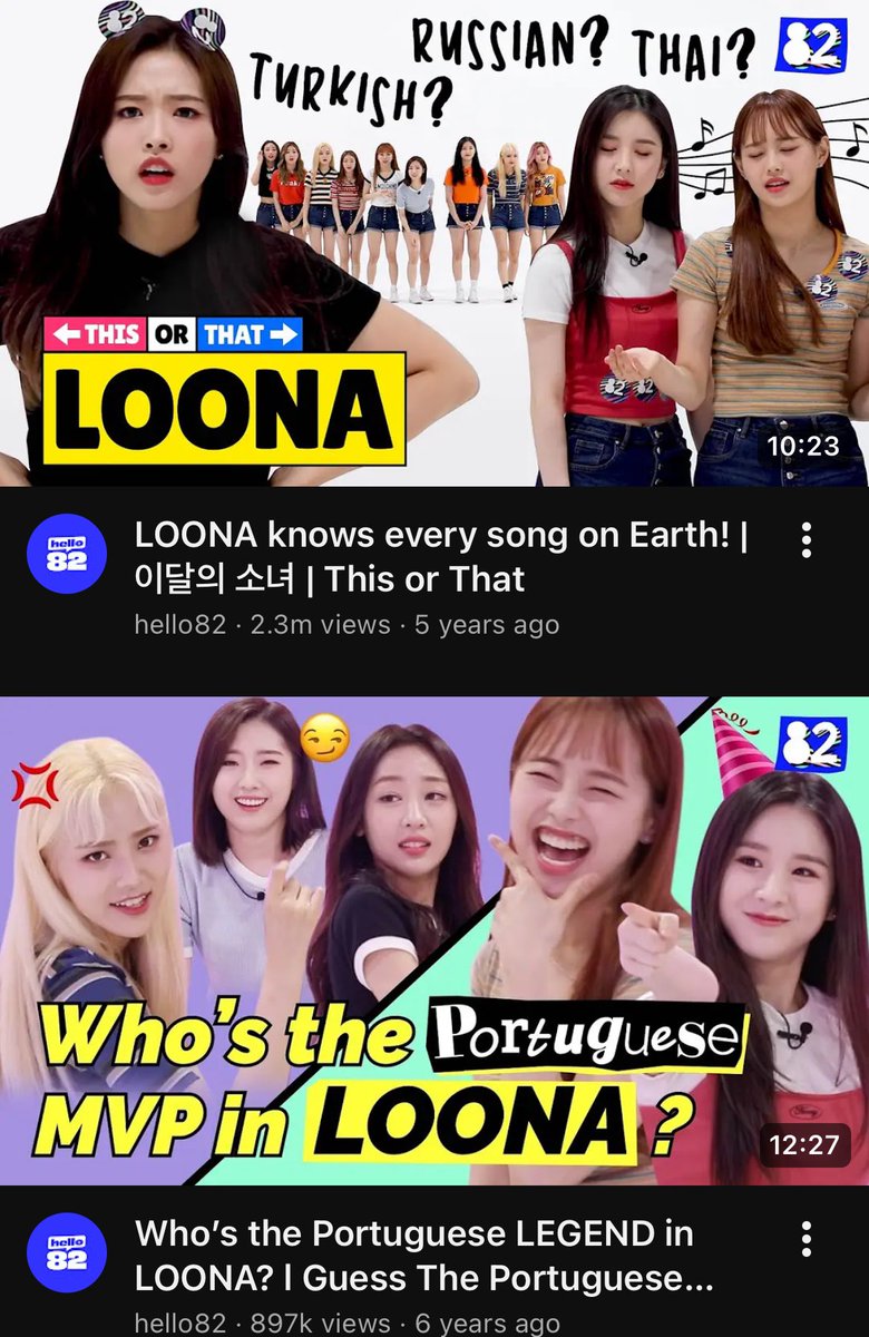 loosermble's tweet image. Loona videos that every orbits should mandatorily watch at least once a year