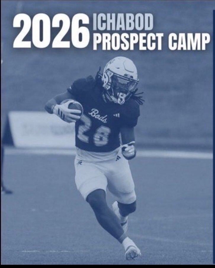 mill28542's tweet image. Blessed to receive an invite to the @IchabodFTBL Ichabod prospect camp in Kansas! 📍

Looking forward to competing with the best in the Midwest and showcasing the work. See you June 11th. 😤🏈
@ClarkstonWolves @CTownAthletic @CoachPintar @TheDZone @MIexposure @alex_pallone…