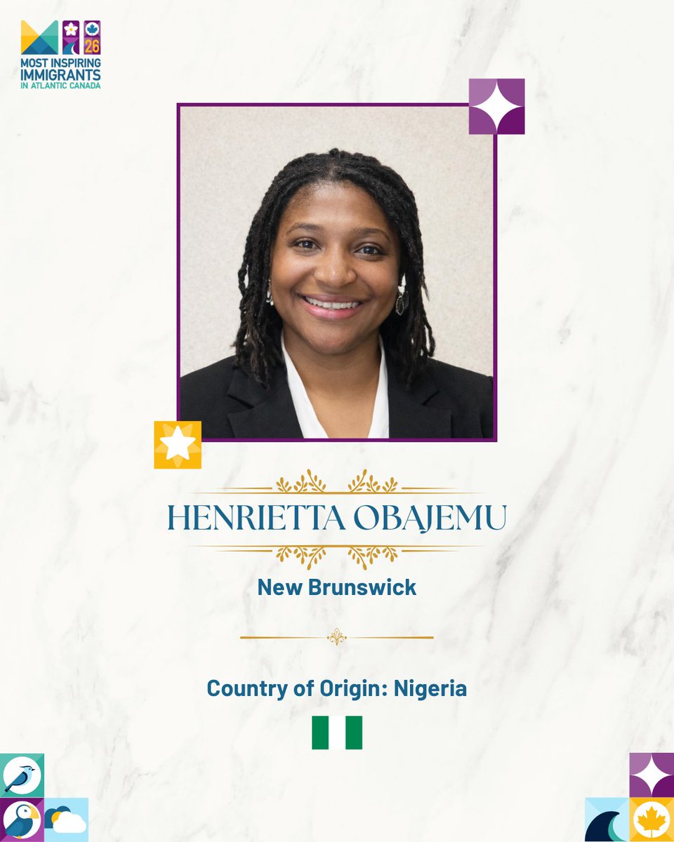 myeastcoastexp's tweet photo. 🎉 Celebrating inspiring leaders year-round, we are so pleased to congratulate Henrietta Obajemu for winning the 2026 Most Inspiring Immigrants Award! 🏆 https://t.co/l6IKOrmemt