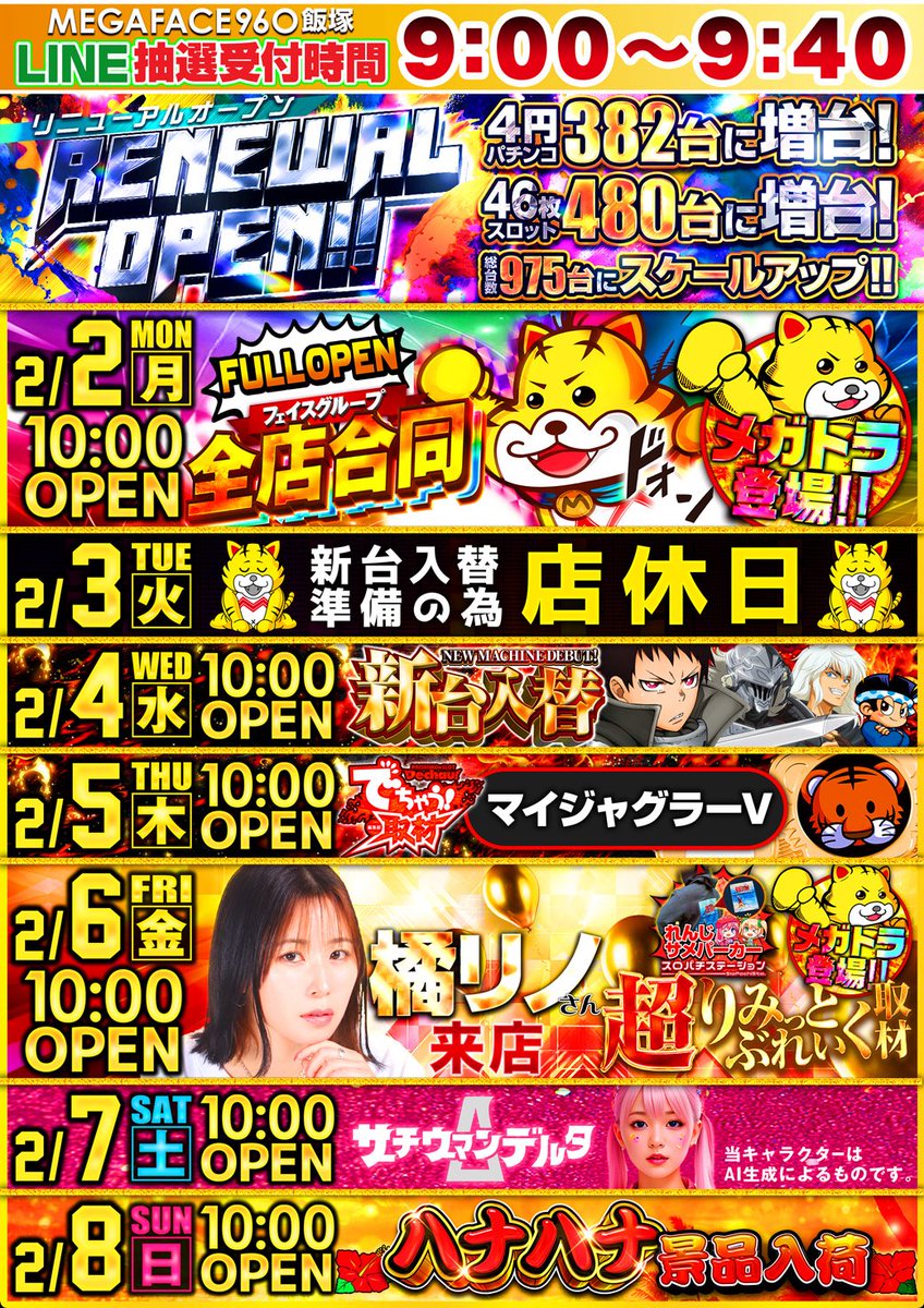 👑本日1️⃣月3️⃣1️⃣日👑 ✨1️⃣0️⃣時OPEN✨ 本日の取材は