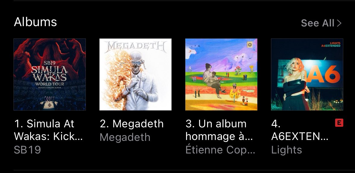 HUY #1 ALBUM HERE IN CANADA 🇨🇦

SB19 SAW CONCERT ALBUM
<a href="/SB19Official/">SB19 Official</a> #SB19
#SaWKickoffConcertAlbum