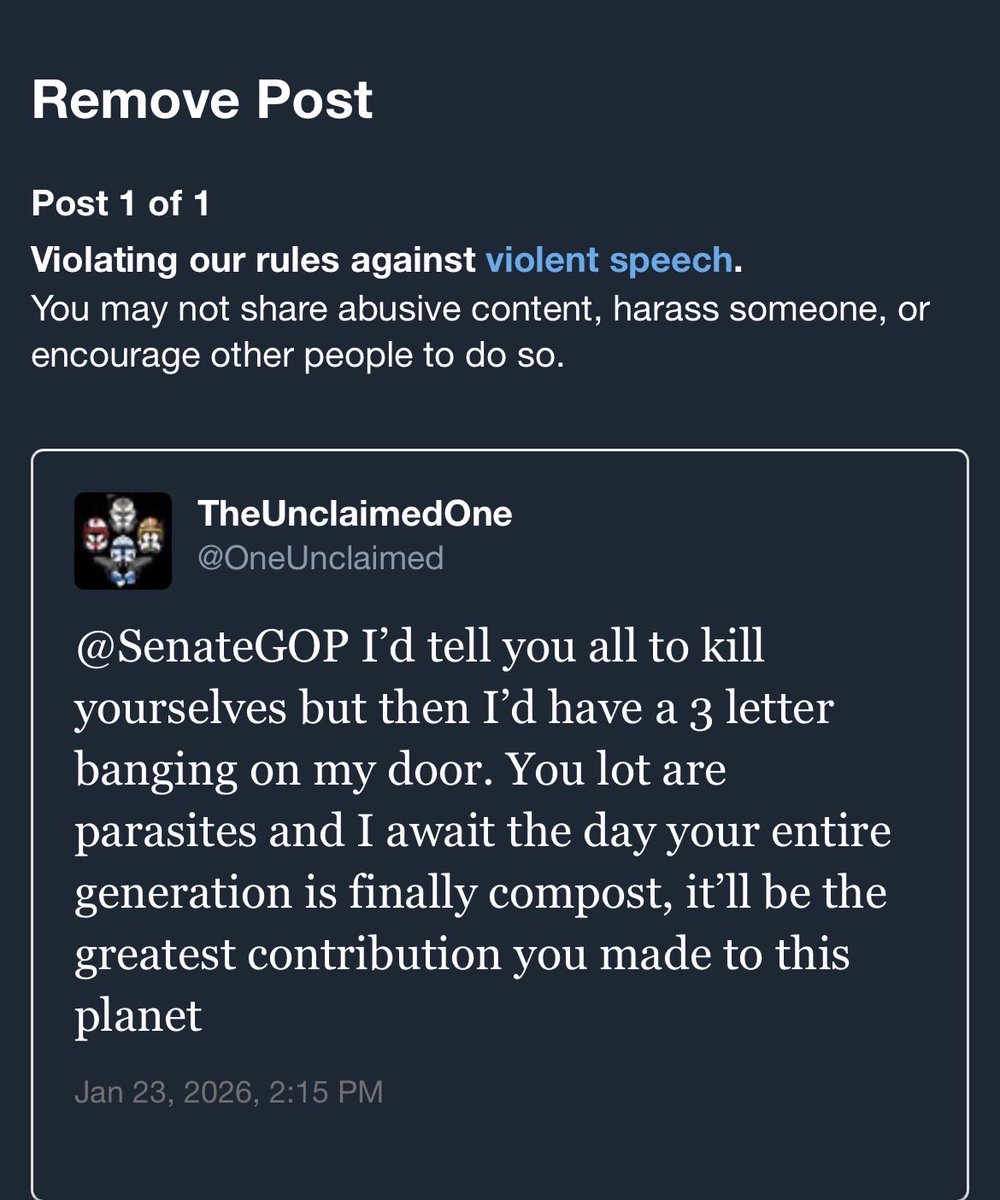 OneUnclaimed's tweet image. I do not care. I meant it. These are the worst scum alive and they need to be removed from power