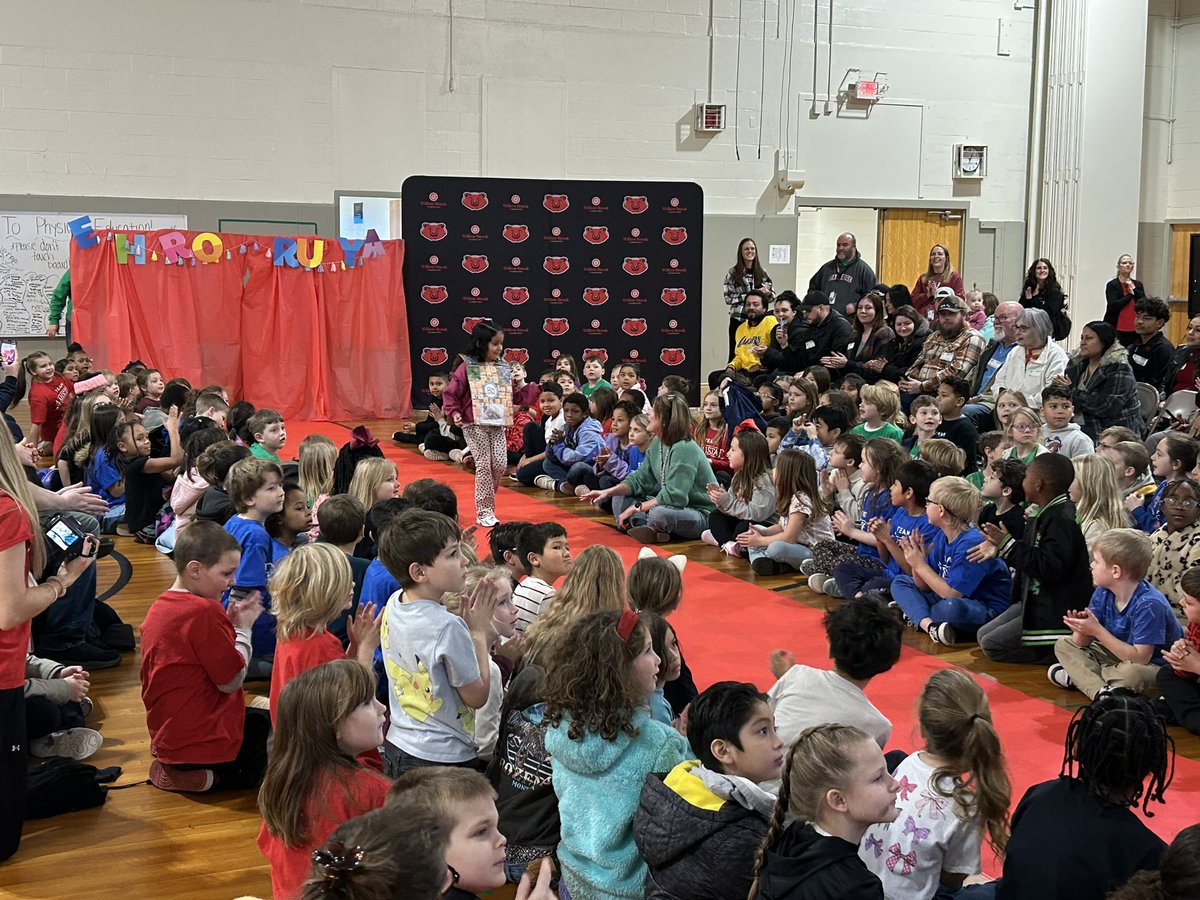 Our Kindergartners put on an Alphabet Fashion Show this morning for parents, students, and staff! Each student wore a vest that featured a letter. We love watching these students learn and have fun! <a href="/ORSchools/">Oak Ridge Schools</a>
