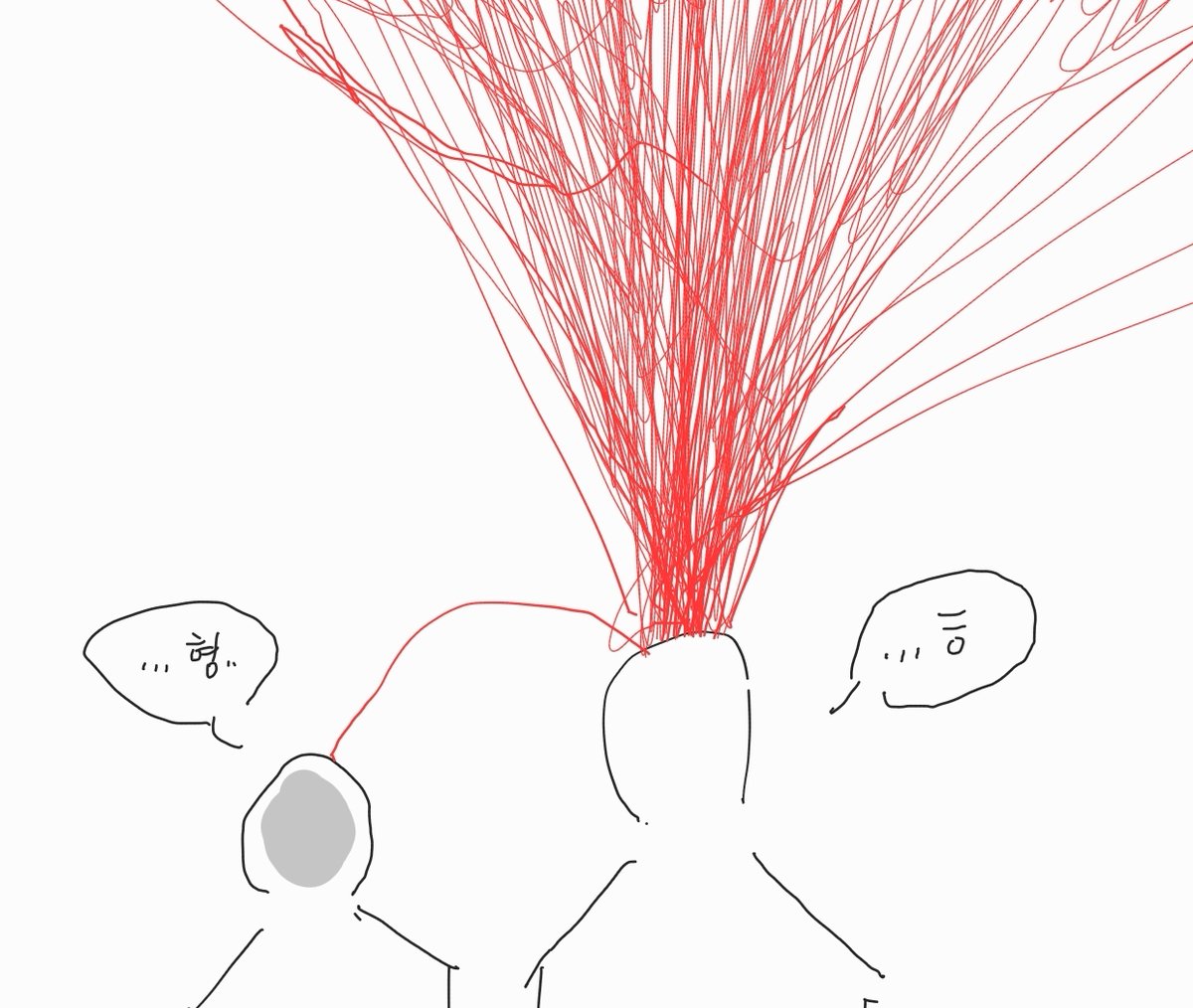 심심한 새벽이 남긴 폰낙서
*S라인 발생 순간 그들은...

적해도 포코 포커스 파드매 순서

현오는 이매가 제거보고 충격받은것보다 이매한테 남은 아낙들 선에 매우 불쾌해지고, 포코는 잠깐 남들 선 구경하다 관심끄고,
준우 학생때 경험은.. 밤에 잘 달랠 거고.. 파드매.. 어.. 그렇게 됐다 희재야