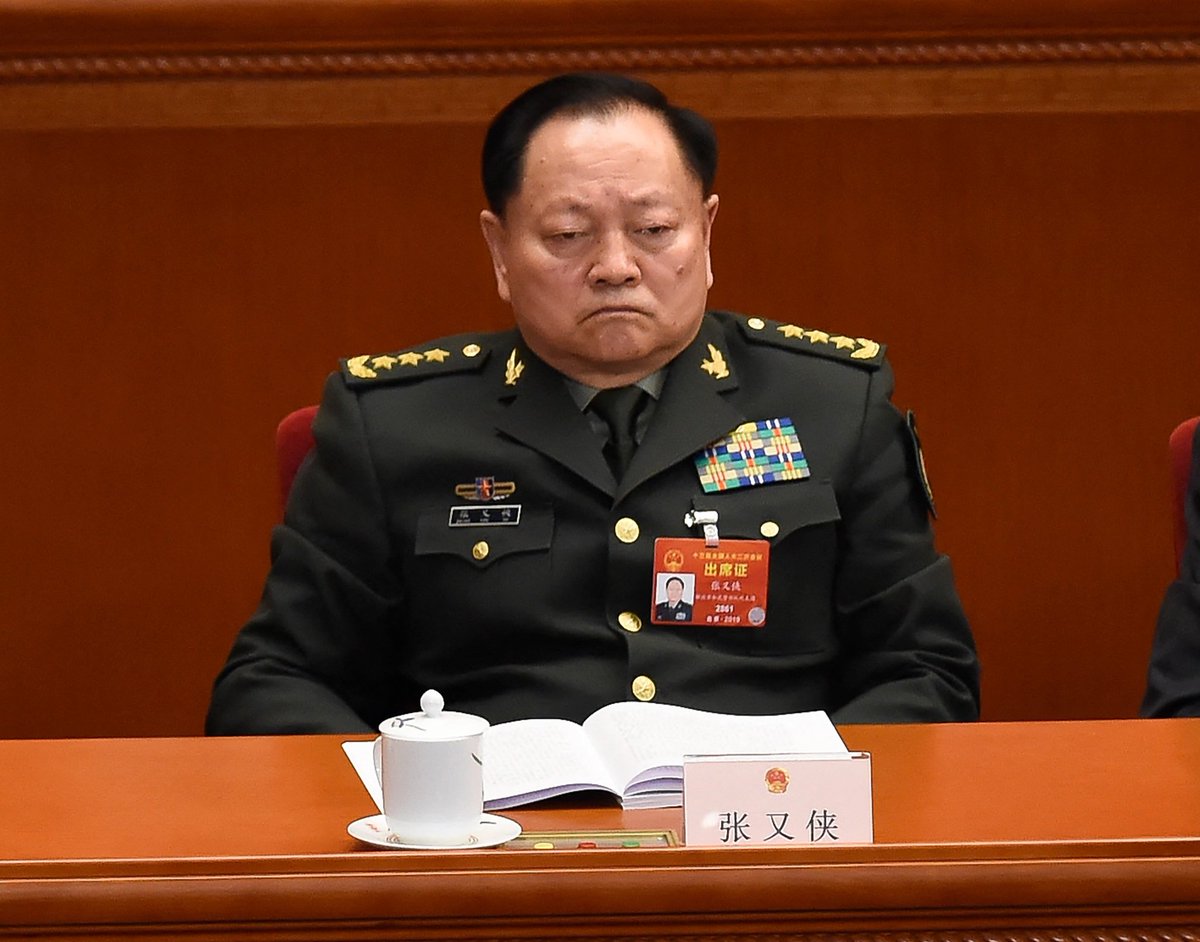 【粛清】逮捕前に張又侠が用意した密書が公開される『台湾解放について兵士数十万人を海に投入しても台湾島に近づけず、日本が巻き込まれ米国が参戦する。中国南部の沿岸軍事施設や橋梁、油槽所は数時間で破壊される。戦争賠償を支払わねばならず、国家の海外資産は凍結され、党も国も滅びるだろう！』