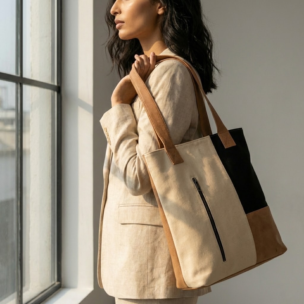 CanvaEgypt's tweet image. Travel Ready! ✈️ Jetset Mood Tote: bold, spacious &amp;amp; fits the Corporate Baddie Aesthetic. Sleek utility! ✨ Shop: canvaegypt.com/collections/ba… #Jetset #WorkBag #Egypt #OOTD