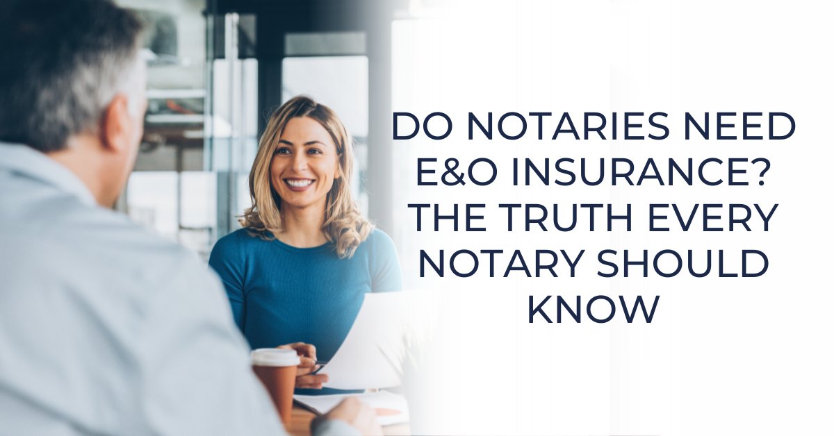 When becoming a notary public, you’ll hear a lot about bonds, supplies, and Errors &amp; Omissions (E&amp;O) insurance. But what exactly is notary E&amp;O insurance, and do you really need it? Let’s uncover the truth. 

zurl.co/0v4IW