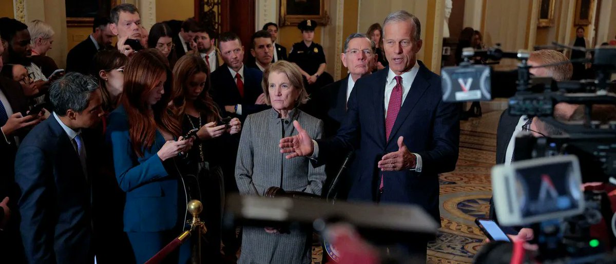 SD73660's tweet image. Senate Approves Funding Package Following White House-Schumer Deal

Lawmakers approved funding package w a vote of 71-29,which had the support of Pres Trump. 5 Republicans — Senators Ron Johnson WI,Mike Lee UT,Ted Cruz TX,Rand Paul KY&amp;amp;Rick Scott FL—voted against it

#DailyCaller