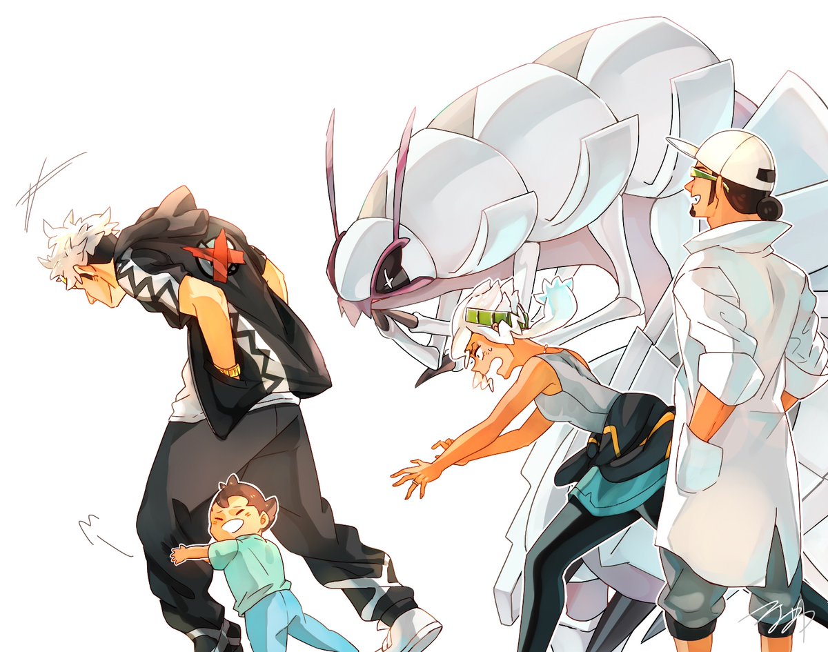 グズマ(ポケモン) 「であいがしらに花束を。その後 Second impression #guzma 」|まりお/Mario illust,mangaのイラスト
