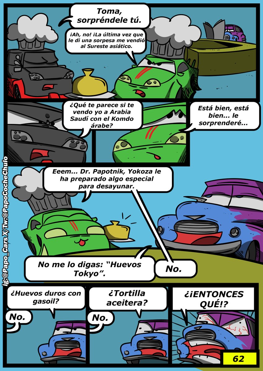 #TWCRS: EL CÓMIC (Páginas 61 y 62)