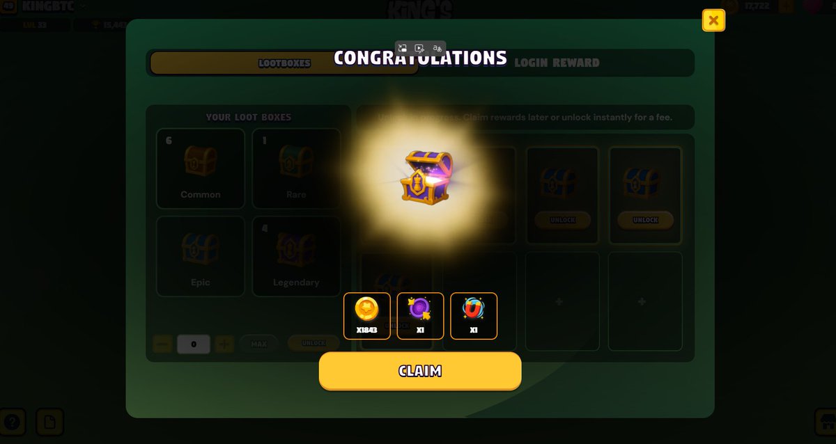 langla666's tweet image. I used to be in the TOP 10!!! but the competition was too fierce, and I am no longer in the TOP... I have opened my cherished legendary boxes to continue climbing the TOP...
this game funny: kingsgambit.fun/?referral=8501…
@KingsGambitGame  @AnichessGame 
#gamefi #gamefun