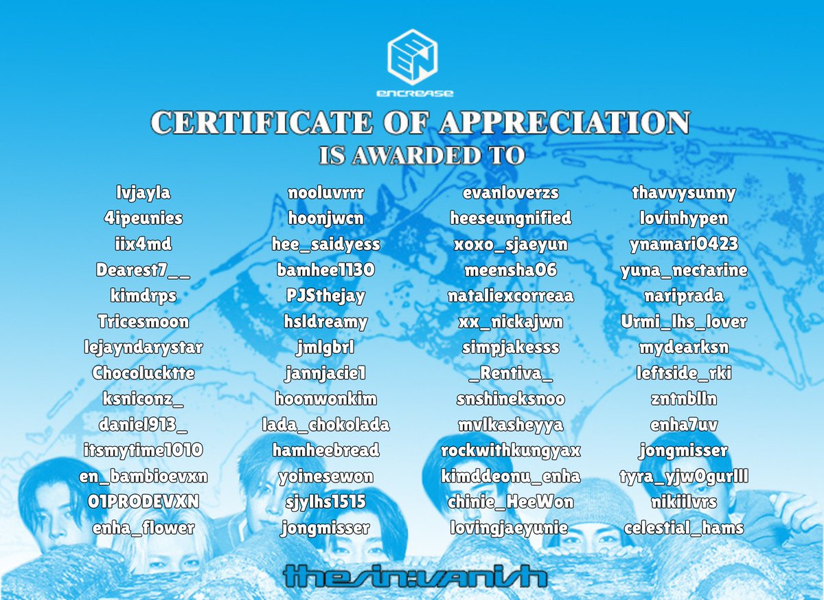 EN-CREASE (CLOSED) tweet media