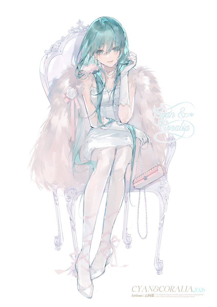 宝石般
#oc #cyan