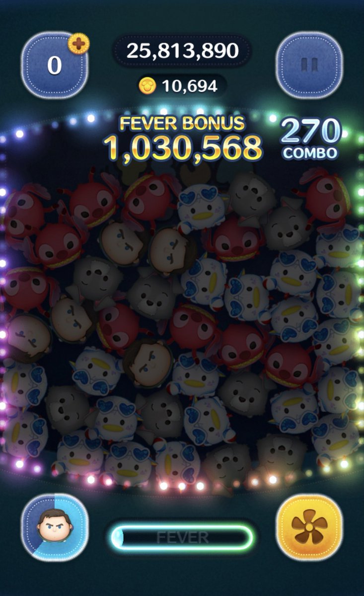 コーヒーブレイクに、万枚🎉 500万コイン突破🔥 ＃ツムツム