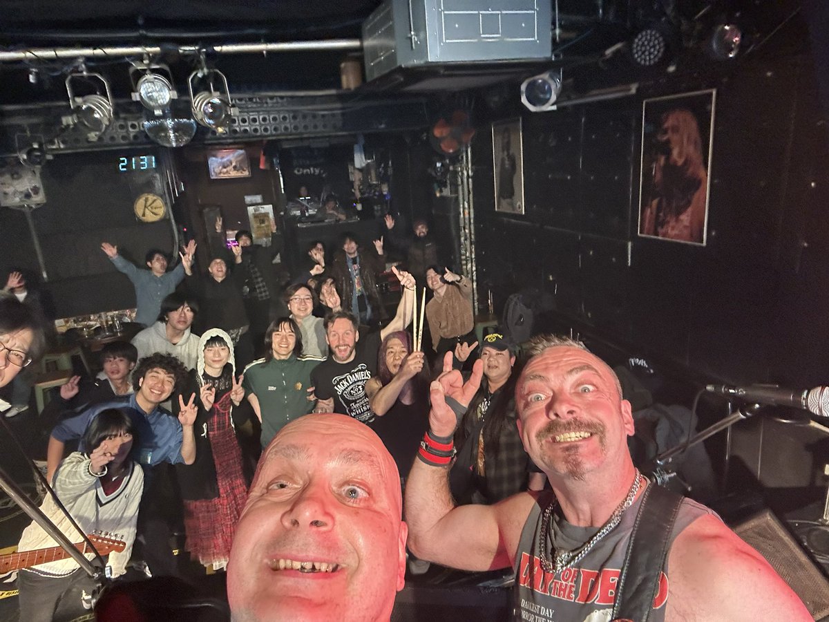 Many thanks to K’s dream as well as all the bands that played that day and all the people who came and support us