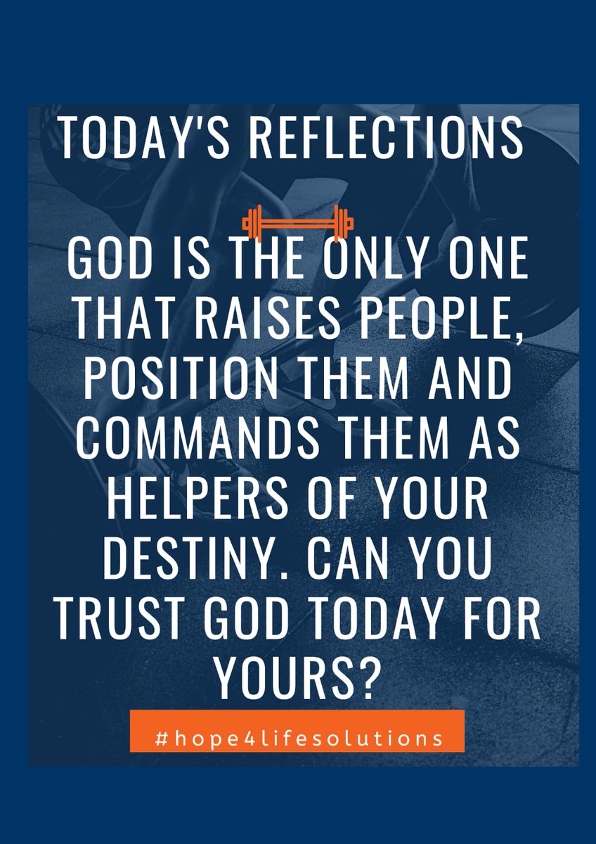 UffohEmmanuel's tweet photo. The LORD is able to locate you and bring you to your place of fulfillment if you can put your trust in him. I encourage you to do this today. https://t.co/DsmP8V6Bu3