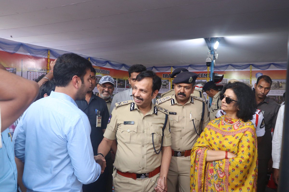 inai_ai's tweet photo. 🚦 VR for Road Safety | A Step Towards Safer Roads 🚓🥽

Honoured to showcase Virtual Reality (VR) –based Road Safety Awareness as a part of Hyderabad Traffic Police stall, demonstrating how immersive technology can make traffic education more impactful and memorable.

It was encouraging to present the experience to the Commissioner of Police @SajjanarVC IPS Garu, senior police officers, and engage directly with the general public. The response was overwhelming—
👉 5,000+ footfall,
👉 strong curiosity from citizens, and
👉 meaningful discussions with enforcement officers on how VR can complement traditional road safety campaigns.

Seeing people experience the consequences of unsafe driving—rather than just hearing about them—reinforces the power of technology in driving behavioural change.

A proud milestone and an achievement in itself. Grateful to #Hyderabadtrafficpolice for the opportunity and support in leveraging innovation for public safety.

Together, let’s move towards safer roads through awareness, technology, and collaboration.

#RoadSafety #VirtualReality #TrafficAwareness #HyderabadTrafficPolice #AIforGood #PublicSafety #Innovation #SmartPolicing @SajjanarVC @hydcitypolice @CPHydCity @HYDTP @hyderabad @TelanganaCOPs @police @inai_ai @Prithvi_Jonnada @HCSC_Hyd