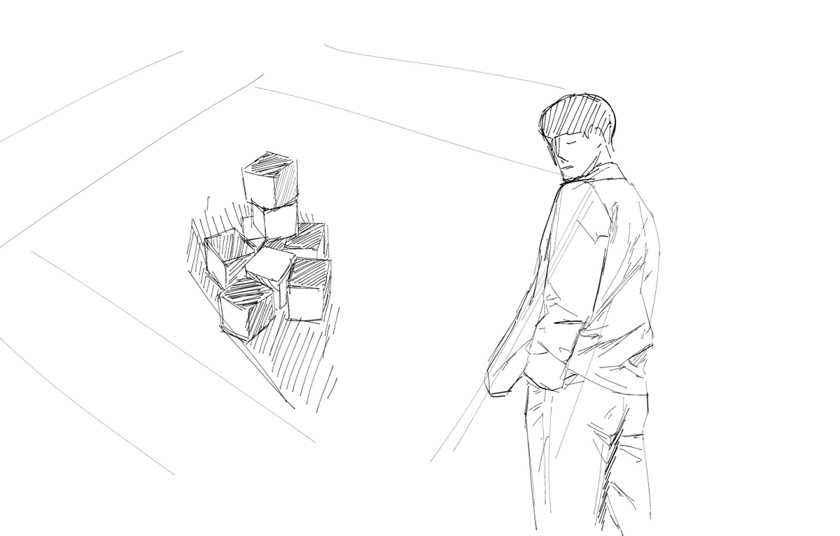 今日のクロッキ- 