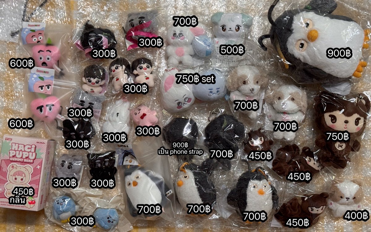 best_in_seoul's tweet image. ꒰ พร้อมส่ง ꒱

EXO MD Suho Chanyeol Kyungsoo Kai 🤍
ตุ๊กตา Zzar Toben Cottonee Nini bear ZZirang-e Charles 

ems 50 ♡ สั่ง dm น้า ตอบช้ามาเมนชั่นตามมม #ตลาดนัดEXO