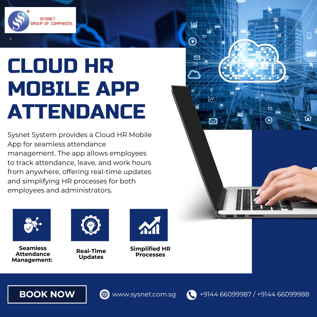 sysnetsystem_'s tweet photo. Transform HR with Sysnet's Cloud HR Mobile App! Track attendance, leave &amp; work hours in real-time.
🔹 Seamless Attendance
🔹 Real-Time Updates
🔹 Simplified HR Processes

📞+9144 66099987 / +9144 66099988
 🌐https://t.co/R13tizrGZU

#HRManagement #CloudApp #SysnetSystem https://t.co/mlo5OdXDDC