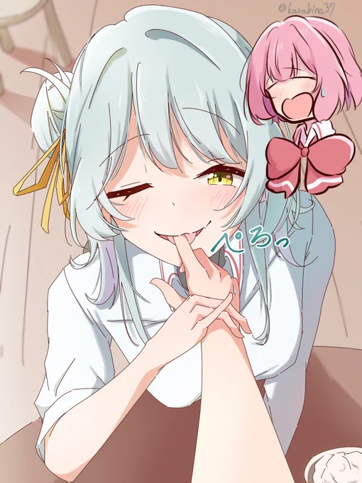 あざとい香穂てゃん #わたなれ