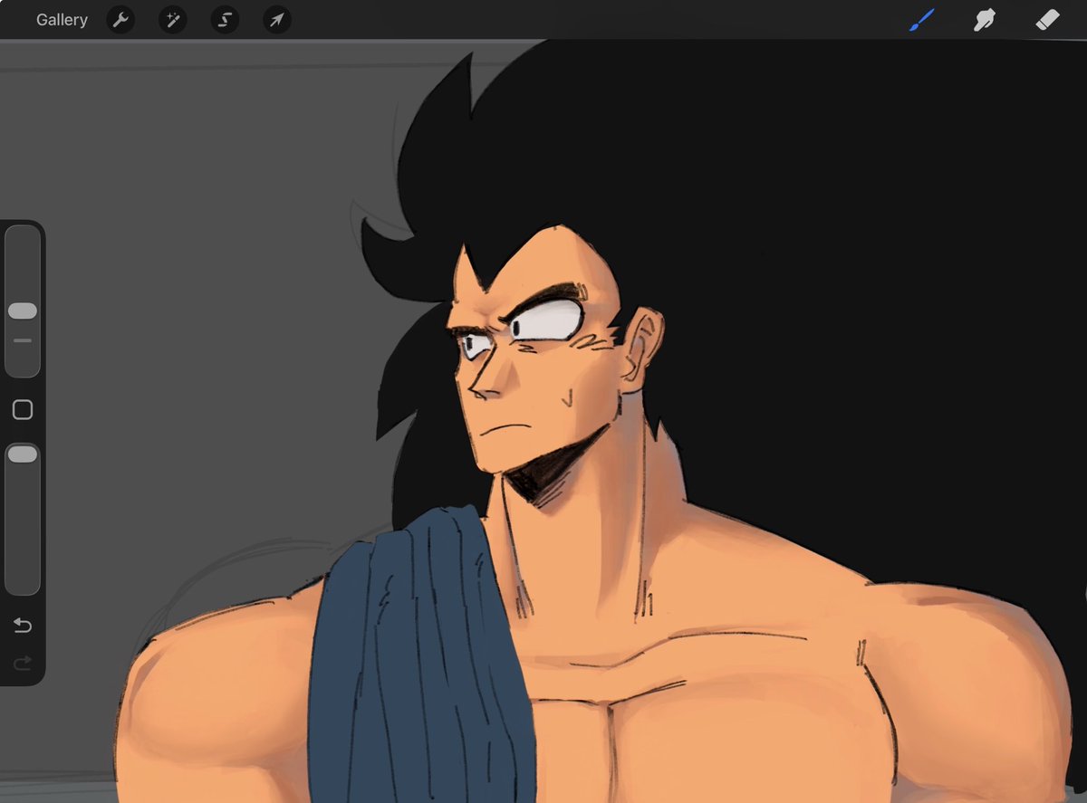The way I would let this man— #raditz #wipart