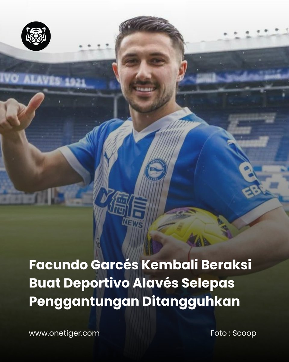 OneTigerForever's tweet image. Facundo Garcés kembali ke padang. Pertahanan warisan Harimau Malaya itu kini boleh beraksi semula bersama Deportivo Alavés selepas penggantungan sementara ditangguhkan oleh CAS.

👉 Baca artikel penuh di onetiger.com
 atau klik pautan di bio kami

#ONETIGERARENA #FYP
