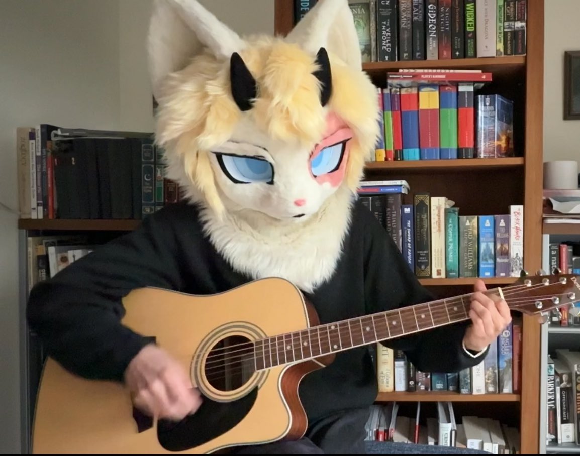 i picked up playing guitar as a new year's resolutions and it's going great! i play somewhat decently but im too shy to show off 🥀