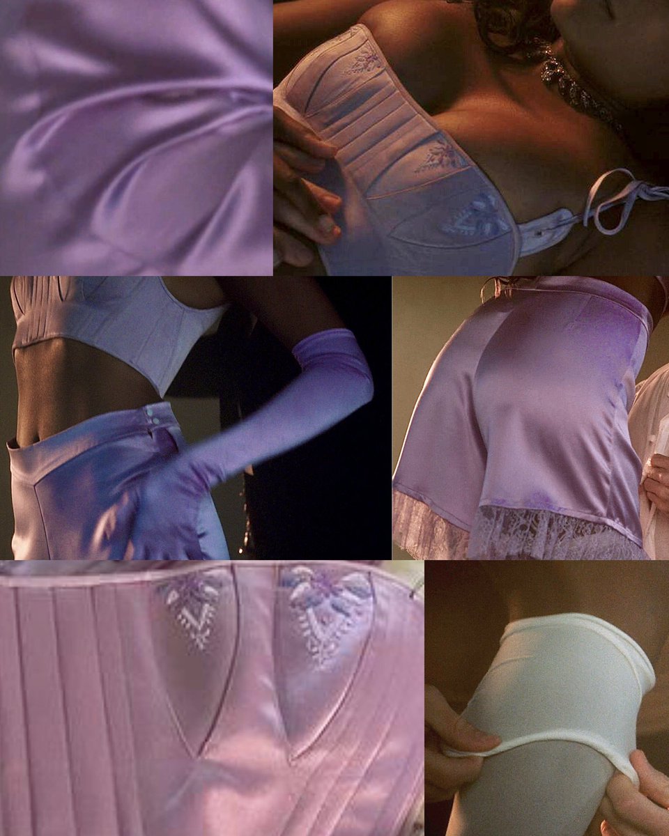 bridgerton is seriously in need of a lingerie collection, these bustiers and negligees are to die for