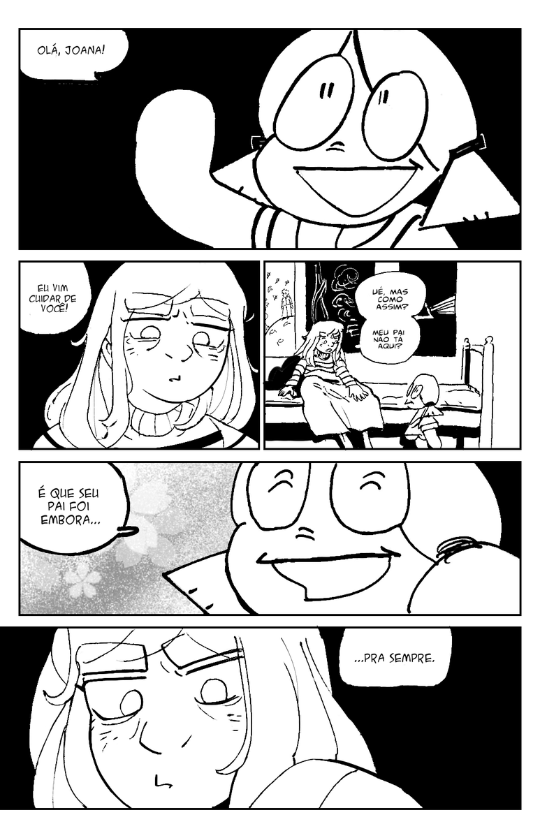 allife_draws's tweet image. Spoiler do capítulo 6 (falta metade pra esse quadrinho acabar)