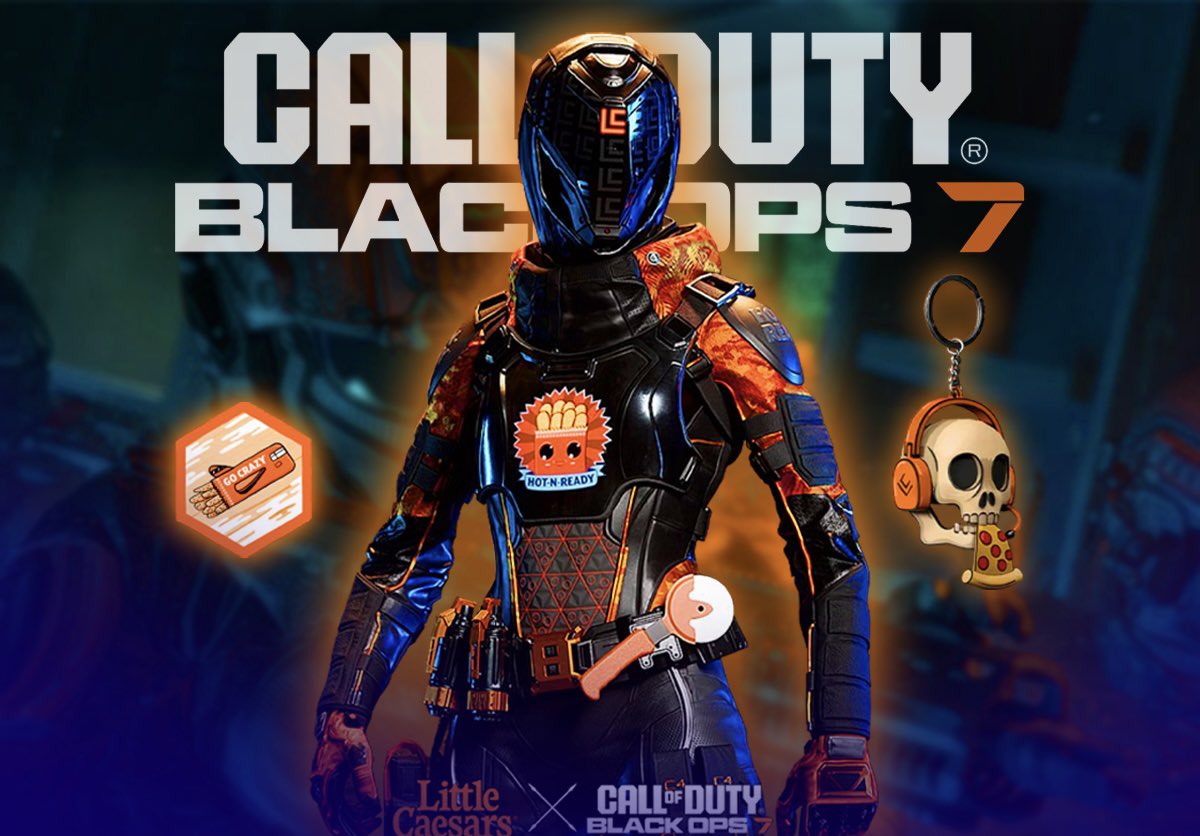 CODMW4Informer's tweet photo. Here’s a new LITTLE CAESARS reward code for Call of Duty Black Ops 7 🍕 

FR8YLAG

LIKE = SEND ME A CODE! https://t.co/CWKpWyJCtl
