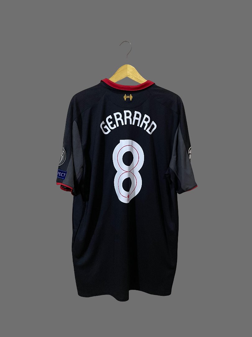 #jersey4sale 

Liverpool Third 14/15
Size XXL (80-83x64)
starball BOH Original
Respect NNS remake
BNWT
- bobbles
- sponsor mulai lengket
- ada kerut di angka 8 dan R tengah

700.000