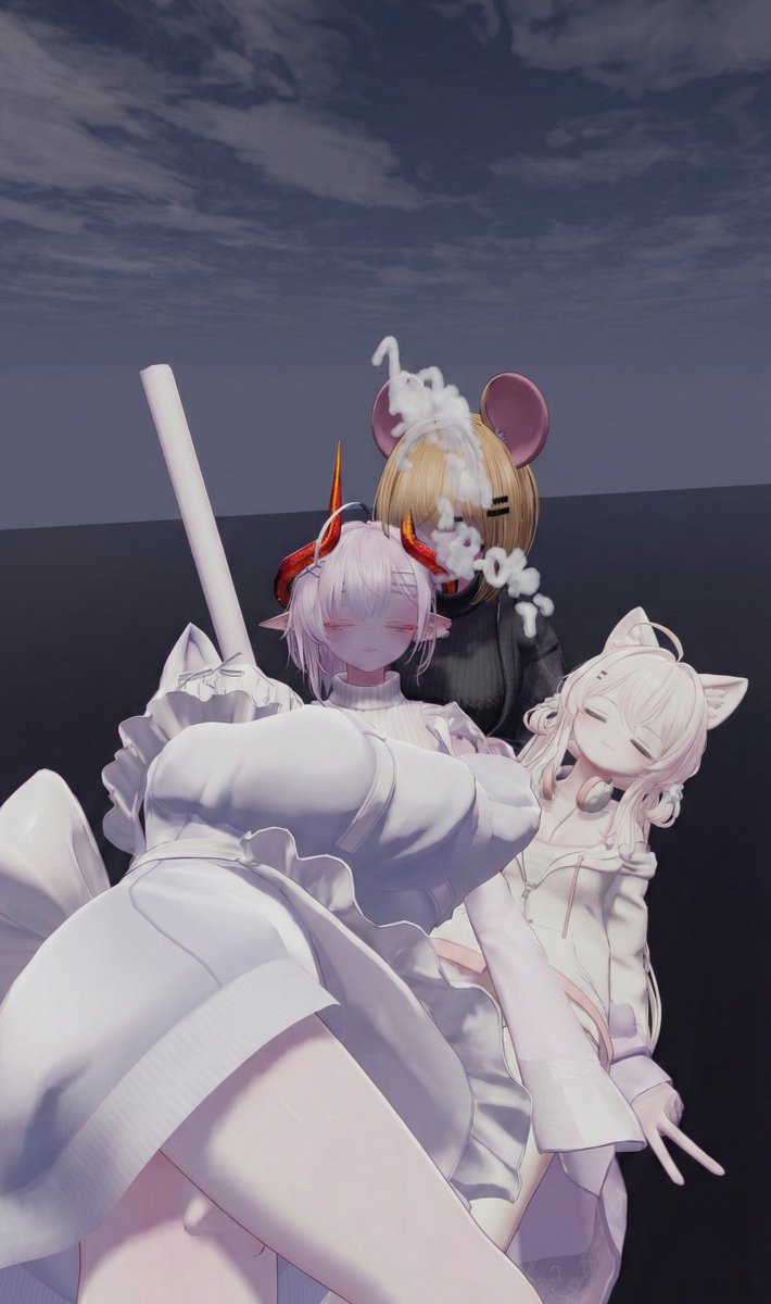 #vrchat
브수면을 하다보면 사람이 늘어남.