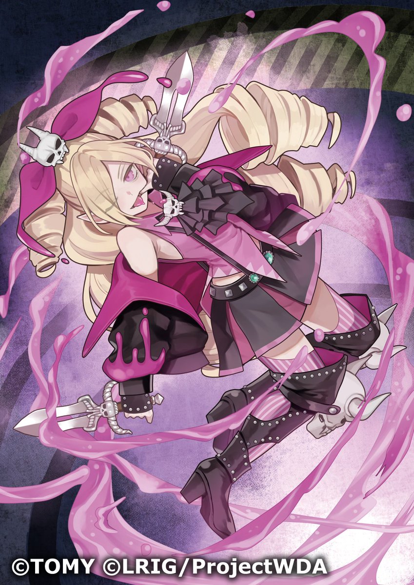 do_em's tweet photo. 本日発売のWIXOSS「LUMINOUS SELECTOR」にて【アイン＝ヴェノムダガ】【アイン＝ソラニン】描かせていただいております！
よろしくお願いいたします
 #WIXOSS #ウィクロス発売記念 https://t.co/1O4T2Ou7IV