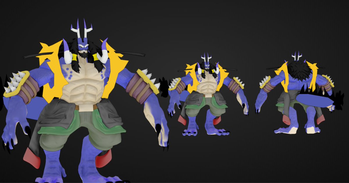 TheRealRepeat1's tweet photo. Kaido BRRR
For fun
27k tris

#3dmodeling #blender #blendersculpt #substance #3d #3dArt https://t.co/B3MmfKlWln