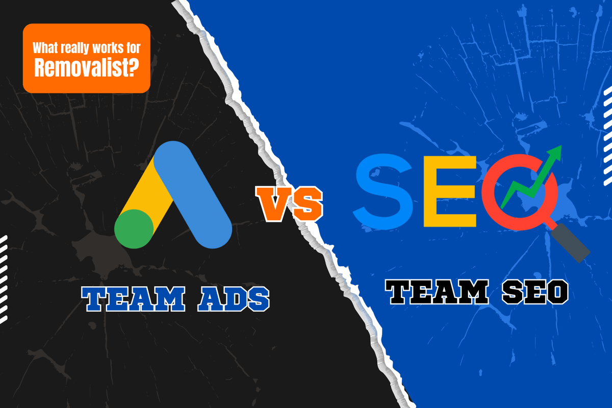 21_webs's tweet photo. Google Ads or SEO? Most removalists pick one and lose. Smart operators combine both with AI to dominate while competitors waste budget.

Which side are you on?

https://t.co/UxQAXwJxYP https://t.co/KRk6V08wGS