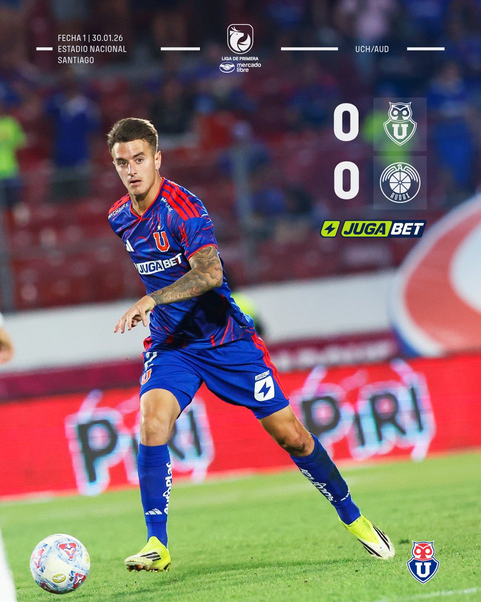 udechile's tweet image. 90+14’⏱️- 🔚¡𝑭𝑰𝑵𝑨𝑳!