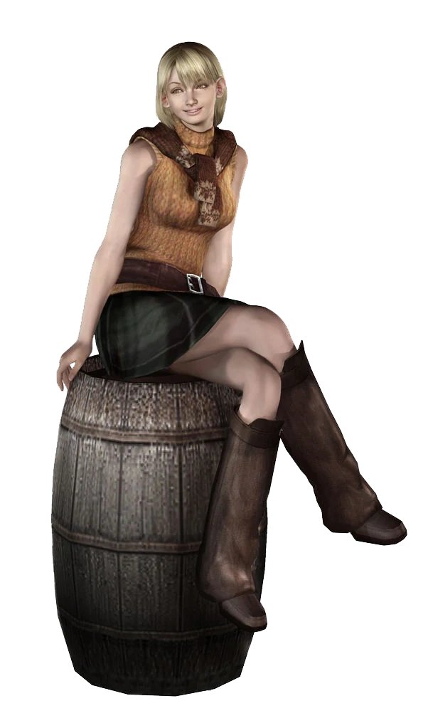 Mangalawyer's tweet image. Ashley from the original Resident Evil 4 is the superior version

-Hotter than this thot
- Real ballistic
- Dumbo ears
- Charisma and is actually funny
- Fanservice 
- She has always lived a privileged life so her personality makes sense with the plot 
-She invites Leon to party