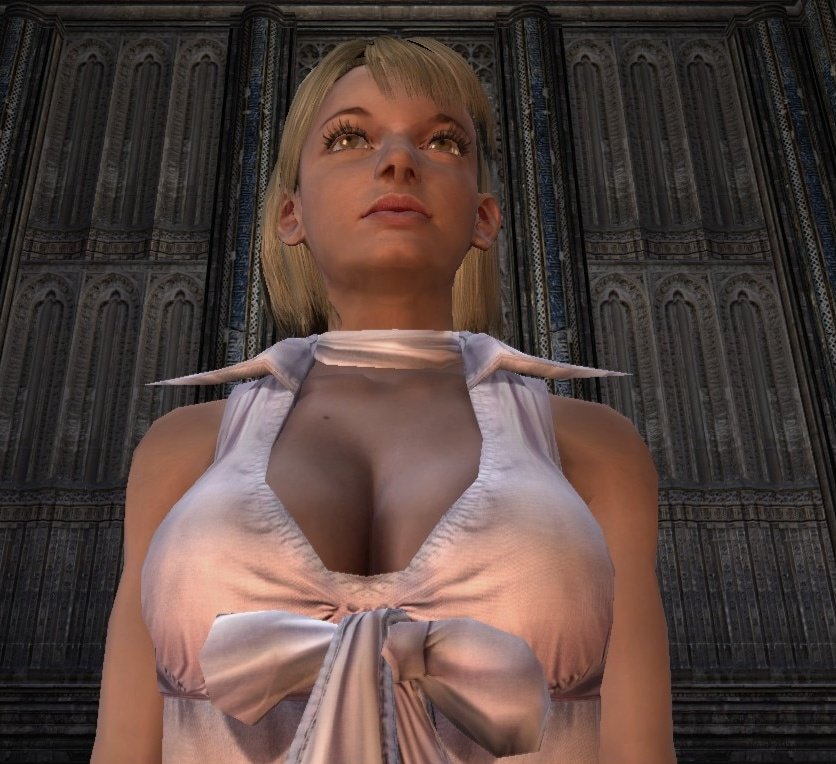 Mangalawyer's tweet image. Ashley from the original Resident Evil 4 is the superior version

-Hotter than this thot
- Real ballistic
- Dumbo ears
- Charisma and is actually funny
- Fanservice 
- She has always lived a privileged life so her personality makes sense with the plot 
-She invites Leon to party