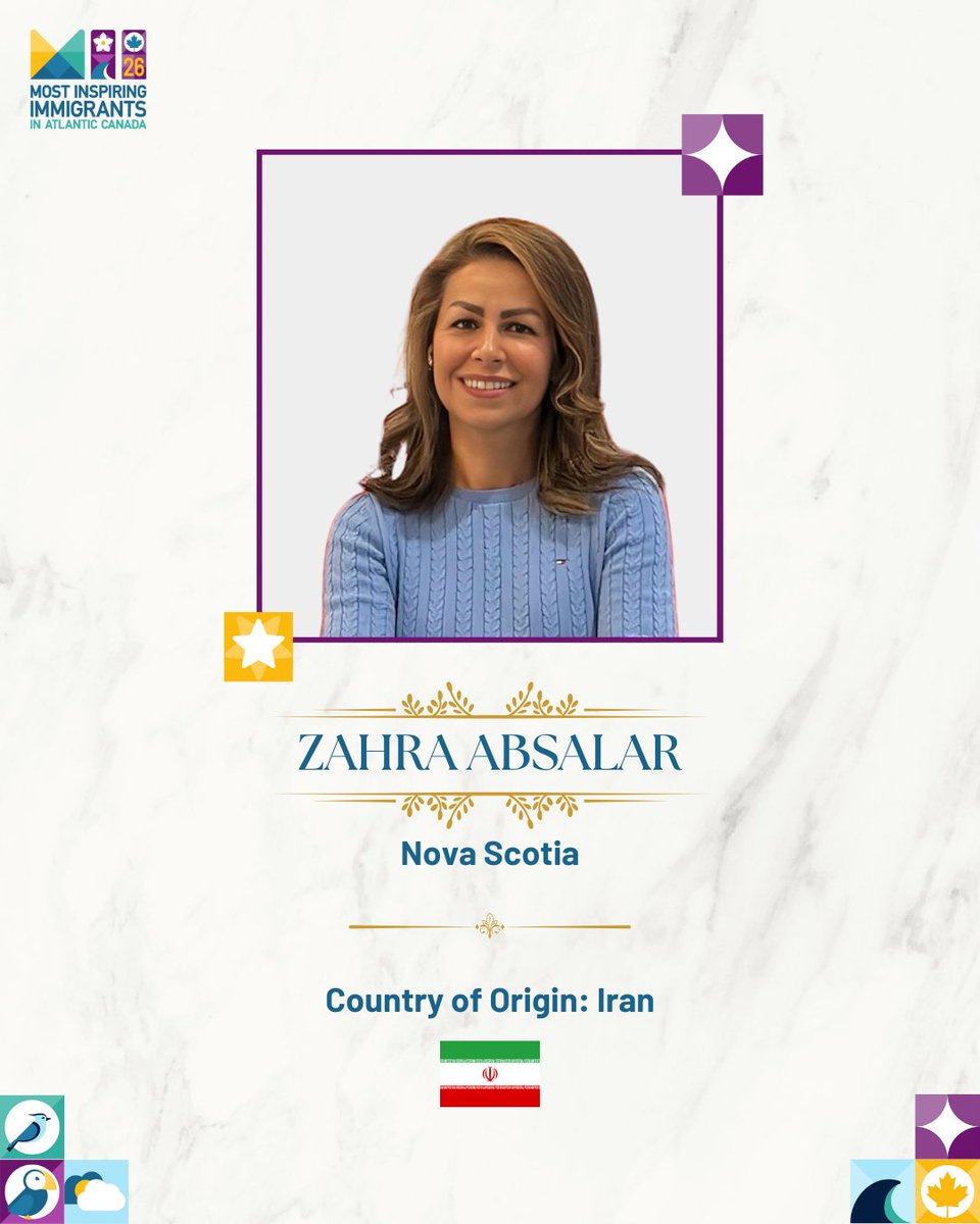 myeastcoastexp's tweet photo. 🎉 Celebrating inspiring leaders year-round, we are so pleased to congratulate Zahra Absalar for winning the 2026 Most Inspiring Immigrants Award! 🏆 https://t.co/GT0L086PsX
