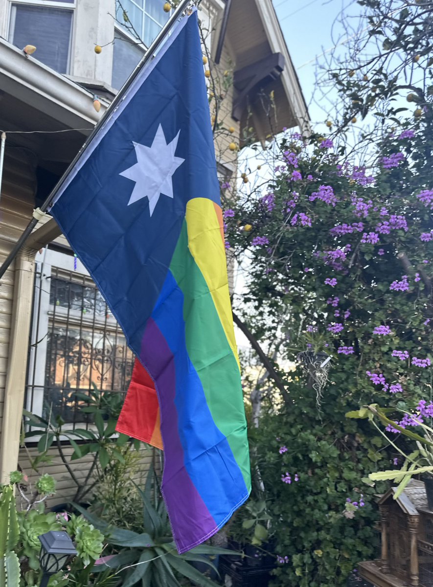 goRubenRuben's tweet photo. Oralè Resisters
ICE OUT OF EVERYWHERE 
Minnesota Pride Flag is up
And Ready for Saturday 
March Los Angeles 
Let’s do it again BIGGER! 
2pm City Hall #50501SoCal
#USDemocracy #LosAngeles #Minnesota #MinnesotaPride
#SaturdayMarch #DonLemon #AlexPretti #ReneeNicoleGood #LiamRamos https://t.co/RYsrKTFX0y